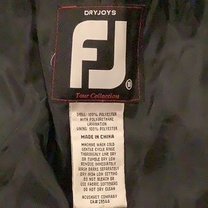 Footjoy Dryjoy Tour Edition Men’s golf rain pants. Gently used